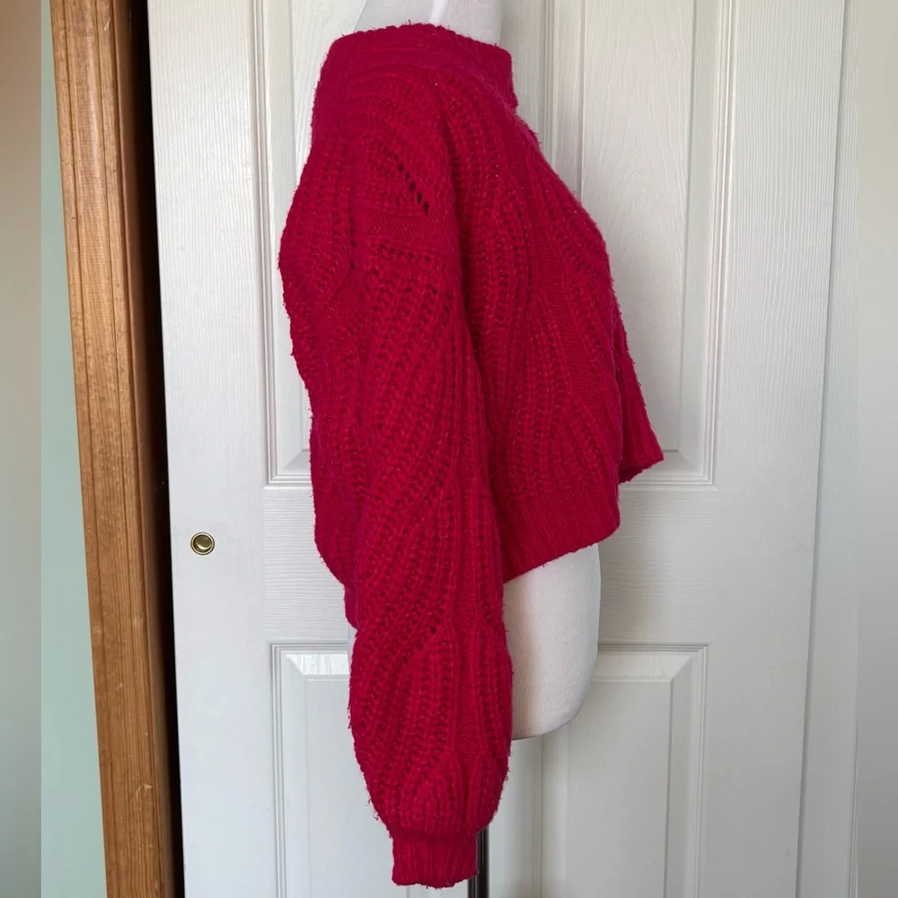 Forever 21 Fuchsia Knit Sweater